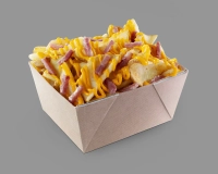 Frites cheddar Lardon