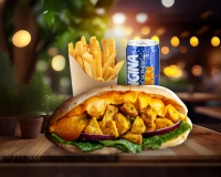 Sandwich Poulet Curry